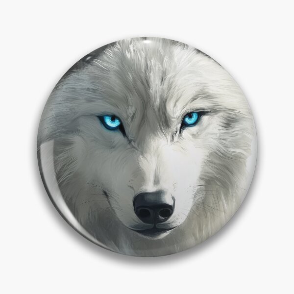 Item preview, White Wolf Portrait designed and sold by laurashawart.
