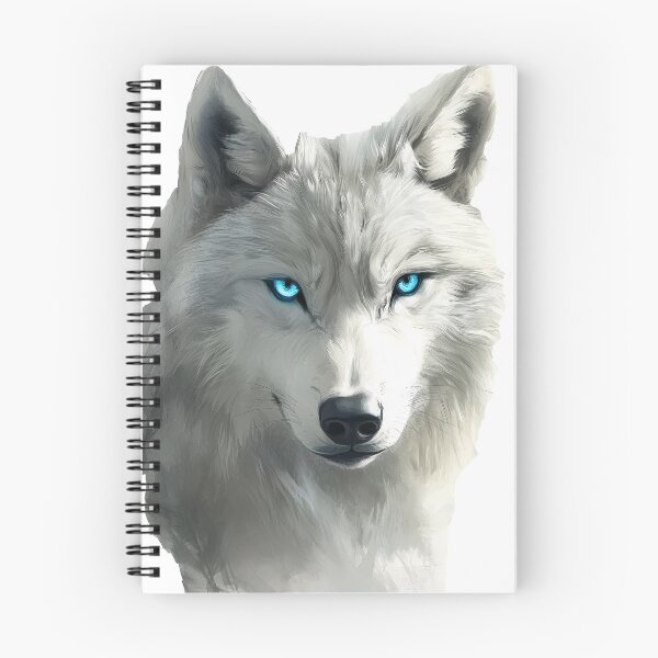 Item preview, White Wolf Portrait designed and sold by laurashawart.