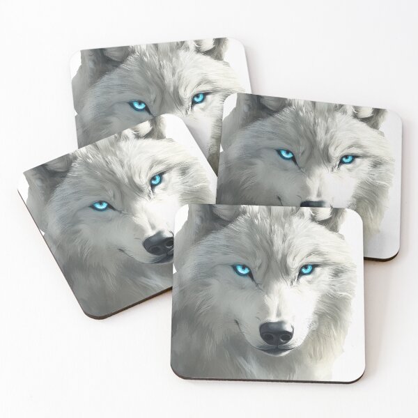 Item preview, White Wolf Portrait designed and sold by laurashawart.