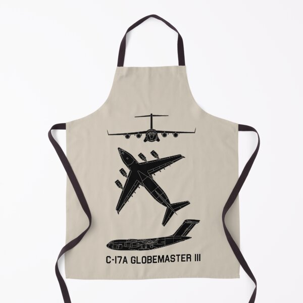 Item preview, C-17A Globemaster III Military Transport Plane Silhouettes designed and sold by MilitaryMart.
