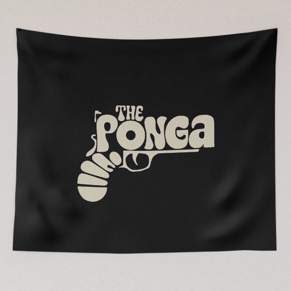 Item preview, The Ponga Retro Typography Design - Creative Gun Concept designed and sold by love3617.