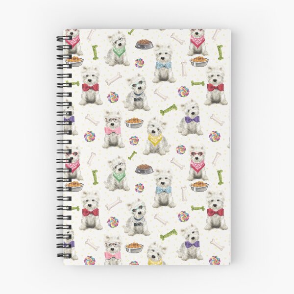 Artikelvorschau, White Westies with Accessories Whimsical entworfen und verkauft von LuciaS.