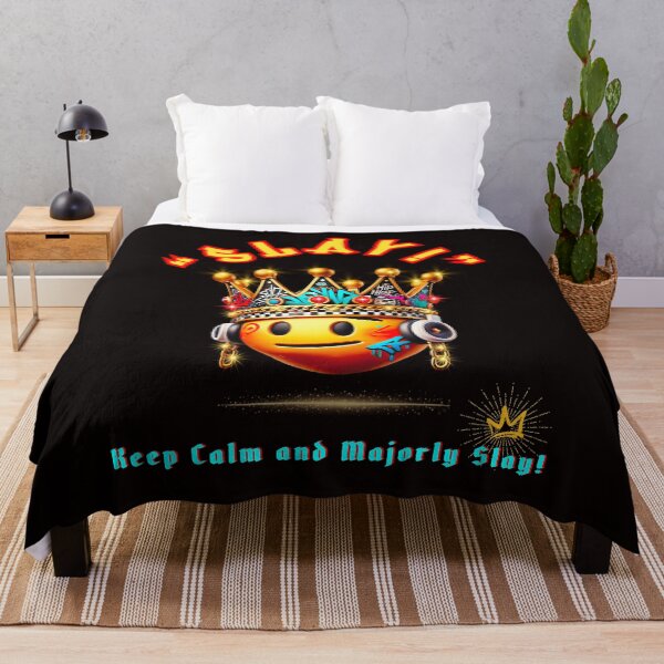 Item preview, "SLAY Royal Crown Emoji Design" - From The "SAY WHAT NOW ?!?" Collection By TOUDOU DIGITAL designed and sold by ToudouDesign.