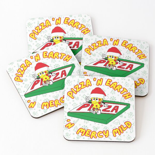Item preview, PIZZA 'N EARTH (Christmas Themed Design) designed and sold by FREEKNSTEIN.