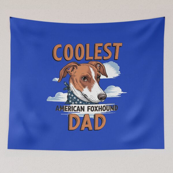 Item preview, Coolest American Foxhound Dad designed and sold by MGRcompany.