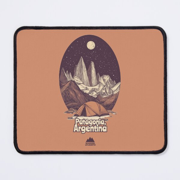 Item preview, Patagonia (Argentina) | Iconic Trails and Peaks Series designed and sold by WanderUpNorth.