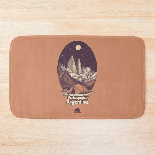 Item preview, Patagonia (Argentina) | Iconic Trails and Peaks Series designed and sold by WanderUpNorth.