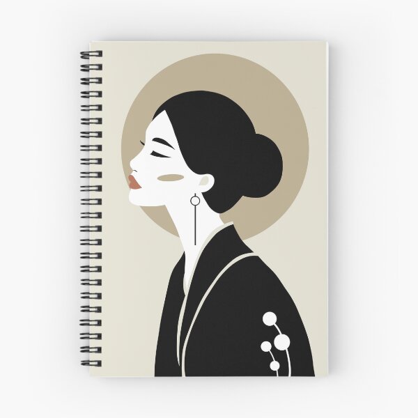 Item preview, Elegant echoes in mid century abstraction  designed and sold by NoaaDesign.