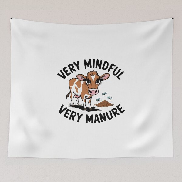 Item preview, Very Mindful Very Manure designed and sold by REAL IRISH GIFTS.