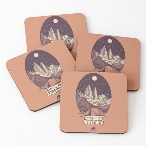 Item preview, Patagonia (Argentina) | Iconic Trails and Peaks Series designed and sold by WanderUpNorth.