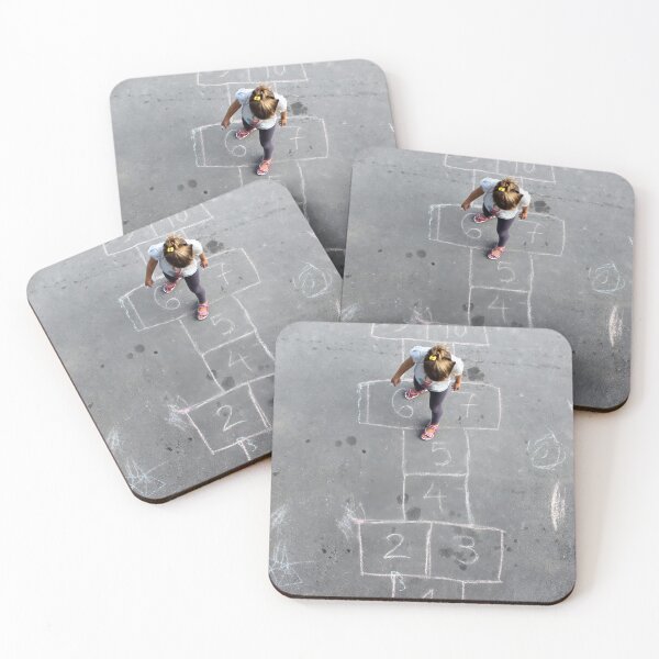 Item preview, Girl on the hopscotch designed and sold by urzga.