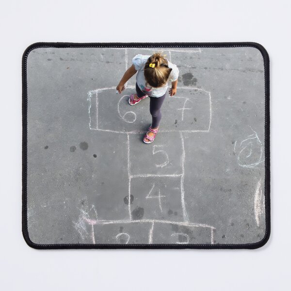 Item preview, Girl on the hopscotch designed and sold by urzga.