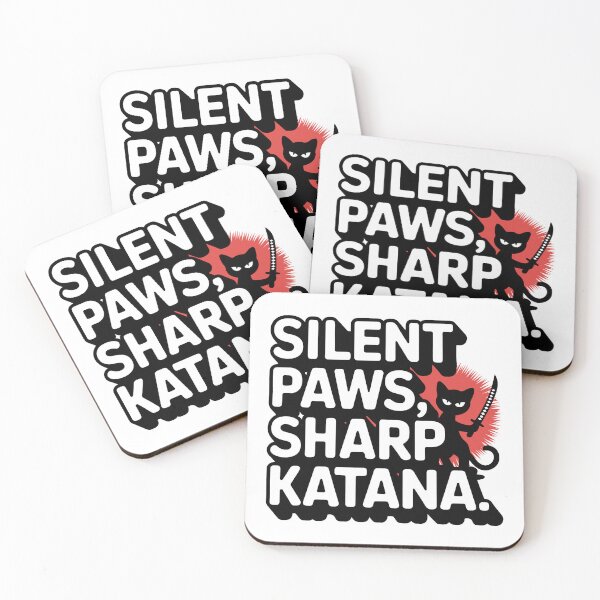 Item preview, Silent paws, sharp katana designed and sold by IconsStyles.