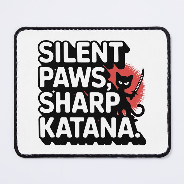 Item preview, Silent paws, sharp katana designed and sold by IconsStyles.