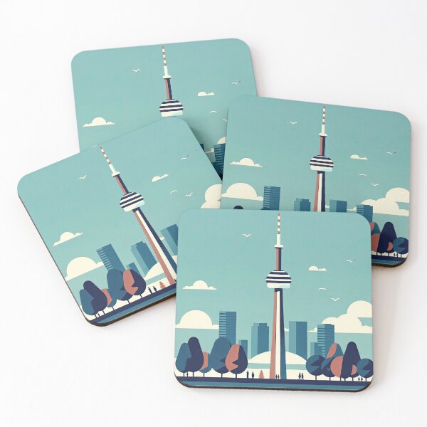 Item preview, CN Tower Minimalism Art Style designed and sold by artofuniverse.