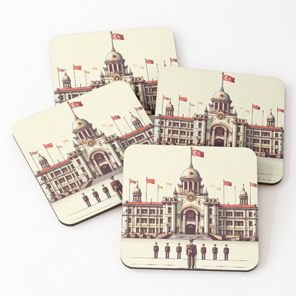 Item preview, Kuleli Military High School Minimalism Art Style designed and sold by artofuniverse.