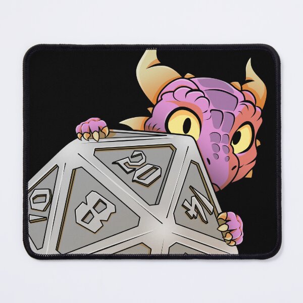Item preview, Dragon with a 20 die designed and sold by ChezTokousha.
