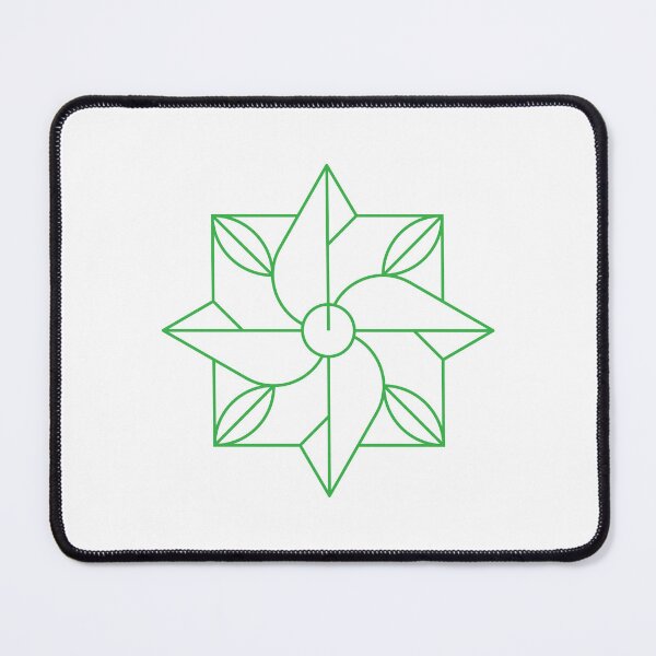 Item preview, Square Leaf Logo: Thin Line Elegance designed and sold by rasagamastore.
