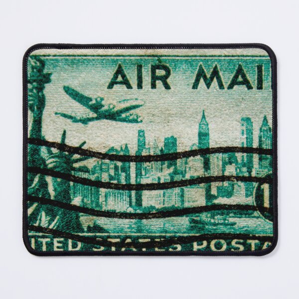 Item preview, Old postage stamp from USA 15 cents with statue of liberty designed and sold by Photopat.