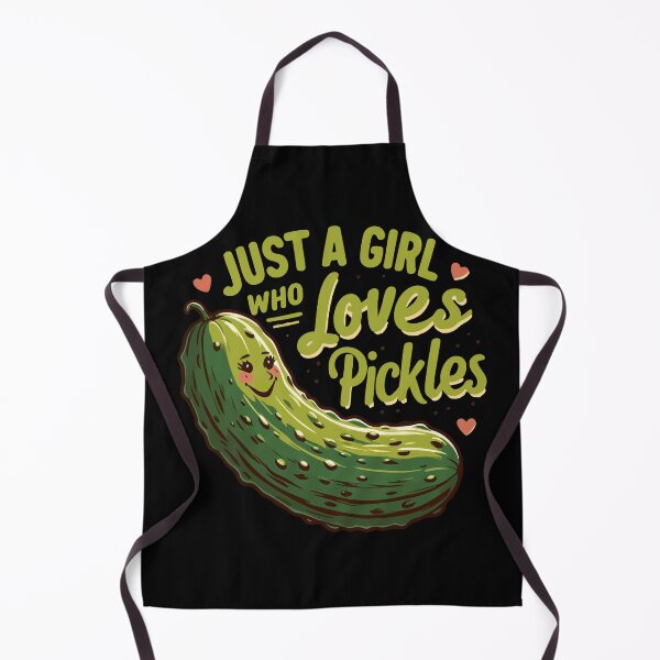 Item preview, Just A Girl Who Loves Pickles designed and sold by TomFrontierArt.