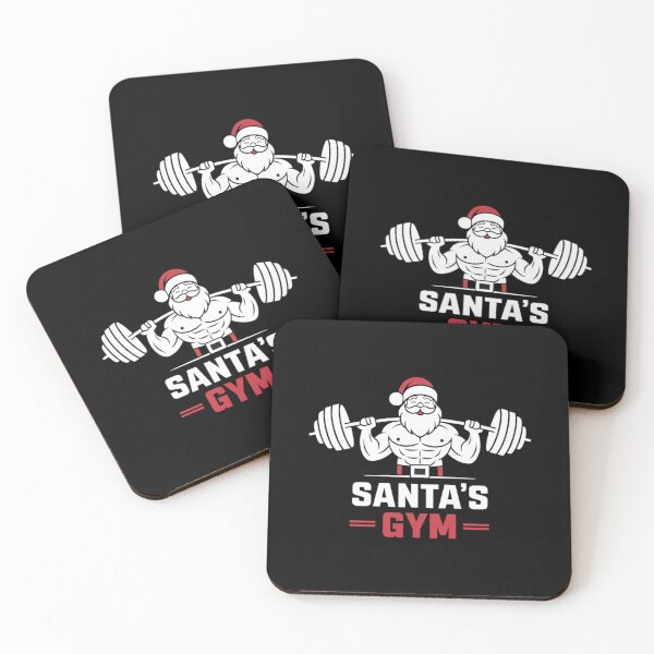 Item preview, Special christmas artwork: Santa's Gym designed and sold by Davideus.