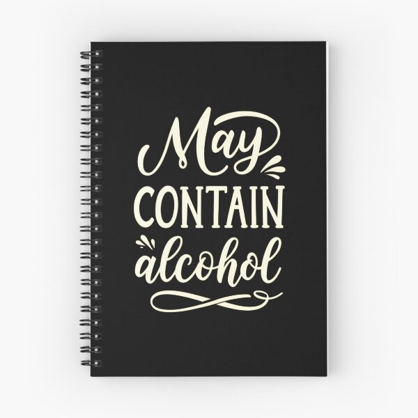 Item preview, May Contain Alcohol - Funny & Stylish Design for Drink Enthusiasts designed and sold by Colorful-Garden.