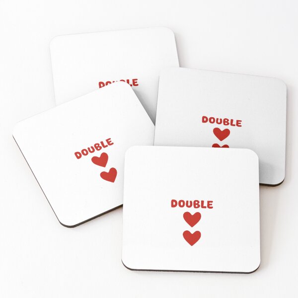 Item preview, Double Love, Unique designed and sold by villacreativa.