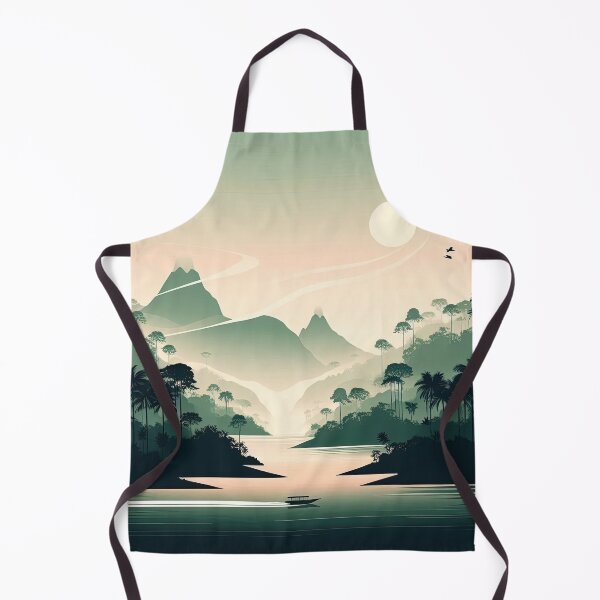 Item preview, Amazon Rainforest Minimalism Art Style designed and sold by artofuniverse.