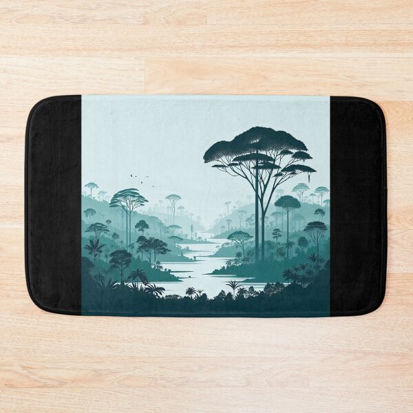 Item preview, Amazon Rainforest Minimalism Art Style designed and sold by artofuniverse.