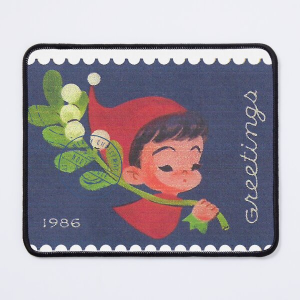 Item preview, Retro greetings from elf & mistletoe designed and sold by Add2crt.