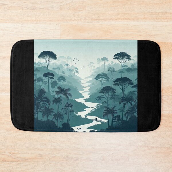 Item preview, Amazon Rainforest Minimalism Art Style designed and sold by artofuniverse.