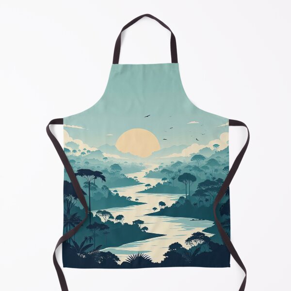 Item preview, Amazon Rainforest Minimalism Art Style designed and sold by artofuniverse.