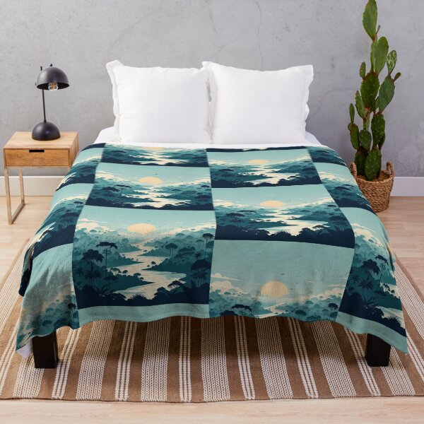 Item preview, Amazon Rainforest Minimalism Art Style designed and sold by artofuniverse.