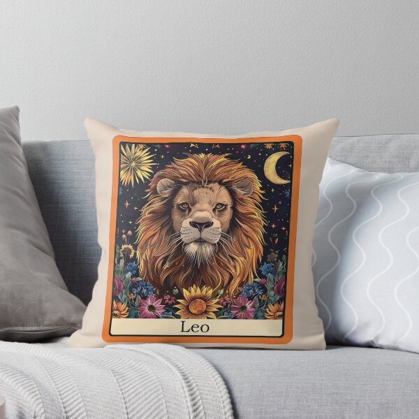 Item preview, Leo Tarot Card Boho Celestial Zodiac designed and sold by JuliaPop.