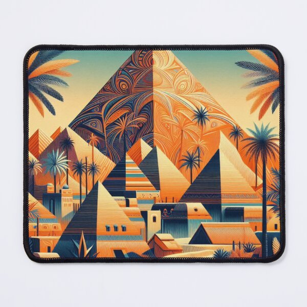 Item preview, Egyptian pyramids designed and sold by MindsAtelier.