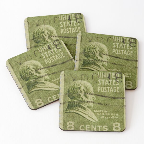 Item preview, US postage stamp with image of President van Buren designed and sold by Photopat.