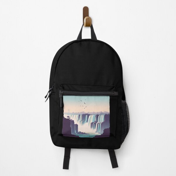 Item preview, Iguazu Falls Minimalism Art Style designed and sold by artofuniverse.