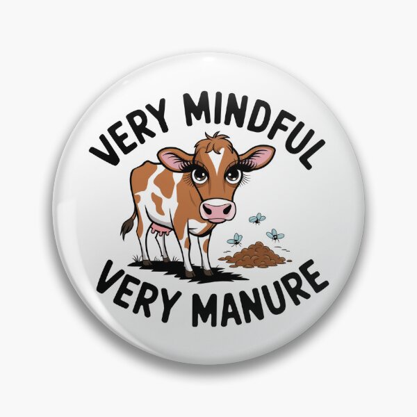 Item preview, Very Mindful Very Manure designed and sold by REAL IRISH GIFTS.