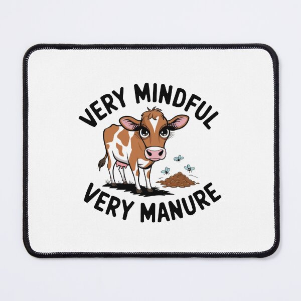 Item preview, Very Mindful Very Manure designed and sold by REAL IRISH GIFTS.