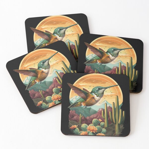 Item preview, Hummingbird in the desert designed and sold by Halyna Nechyporuk.