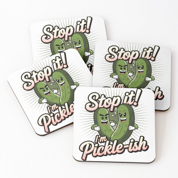 Item preview, Stop it i'm Pickle-ish - Pickle-ish - Thinking About Pickles - Pickle Squad - Dill with it - Im Here To Eat All Of The Pickles designed and sold by JansenGS.