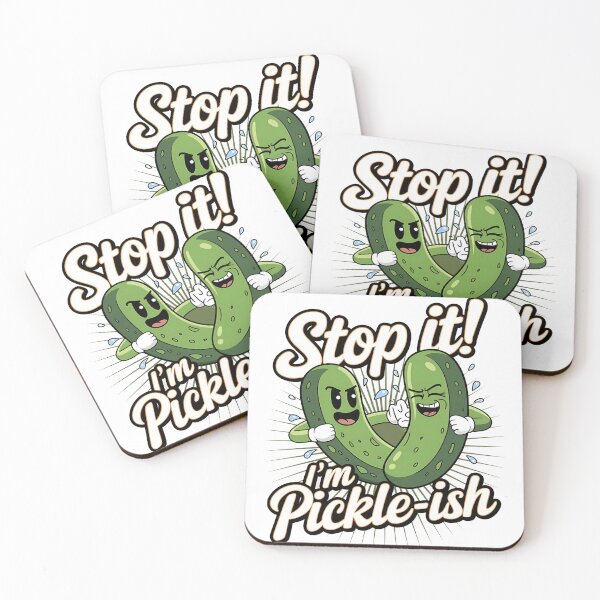Item preview, Stop it i'm Pickle-ish - Pickle-ish - Thinking About Pickles - Pickle Squad - Dill with it - Im Here To Eat All Of The Pickles designed and sold by JansenGS.