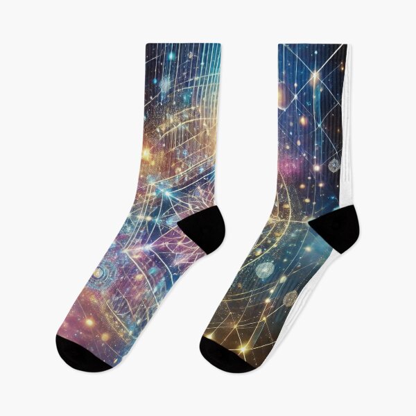 Item preview, Surreal Cosmic Geometry: Celestial Harmony designed and sold by RealmBeastsAI.