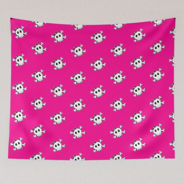 Item preview, Cute Skull and Crossbones designed and sold by faerievintage.