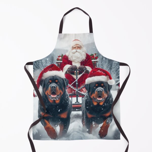 Item preview, Rottweilers and Santa Cart designed and sold by 123ks.