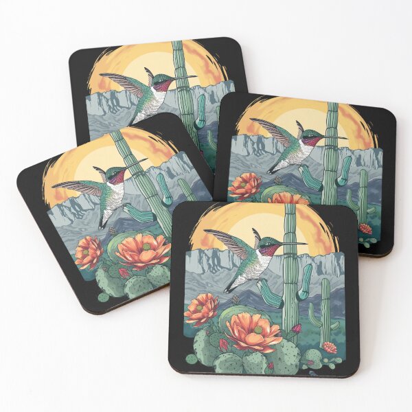 Item preview, Hummingbird in the desert designed and sold by Halyna Nechyporuk.