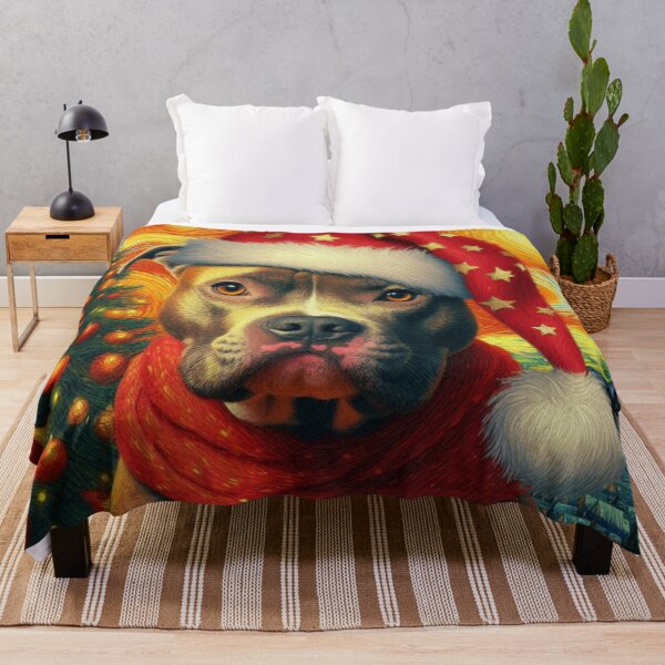 Item preview, Santa Pitbull designed and sold by 123ks.