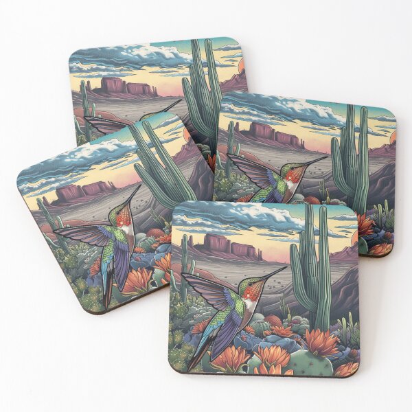 Item preview, Hummingbird in the desert designed and sold by Halyna Nechyporuk.