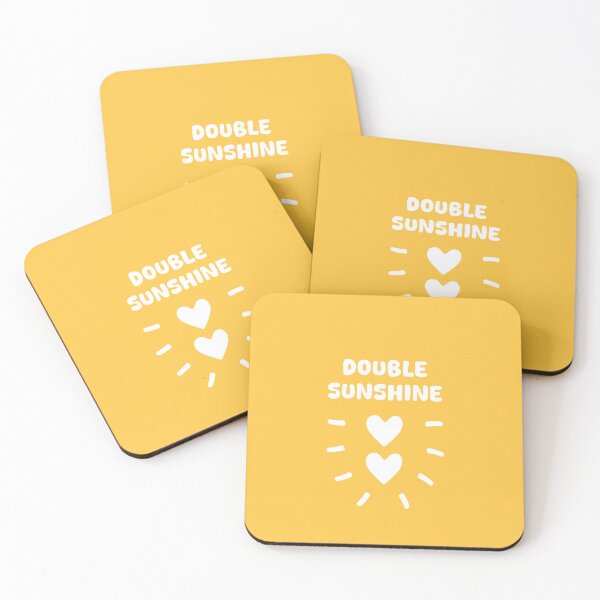 Item preview, Double Sunshine Love, Unique designed and sold by villacreativa.