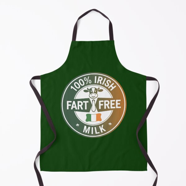 Item preview, 100% Irish Fart Free Milk designed and sold by Urban-Celt.